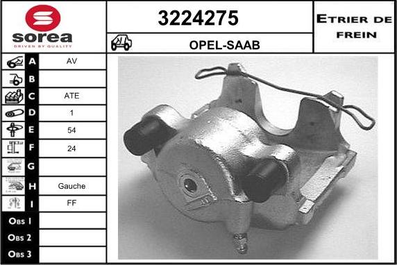 Sera 3224275 - Əyləc kaliperi furqanavto.az