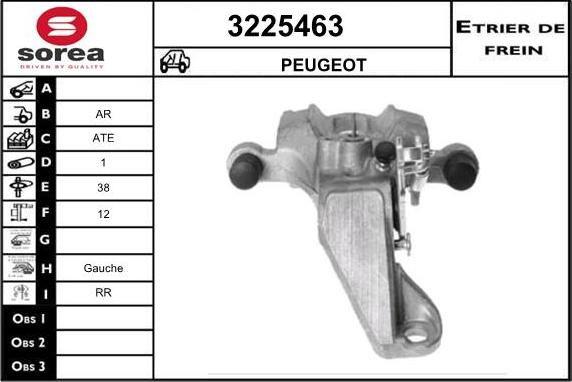 Sera 3225463 - Əyləc kaliperi furqanavto.az