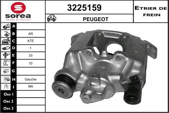 Sera 3225159 - Əyləc kaliperi furqanavto.az