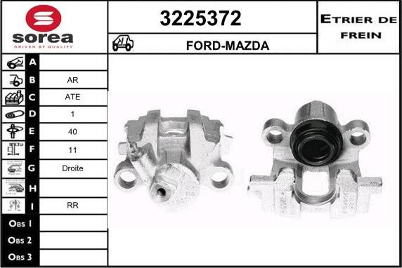 Sera 3225372 - Əyləc kaliperi furqanavto.az