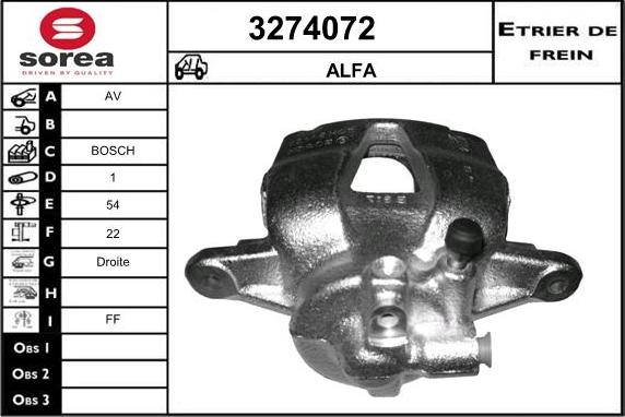 Sera 3274072 - Əyləc kaliperi furqanavto.az