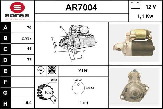 Sera AR7004 - Başlanğıc furqanavto.az