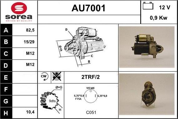 Sera AU7001 - Başlanğıc furqanavto.az