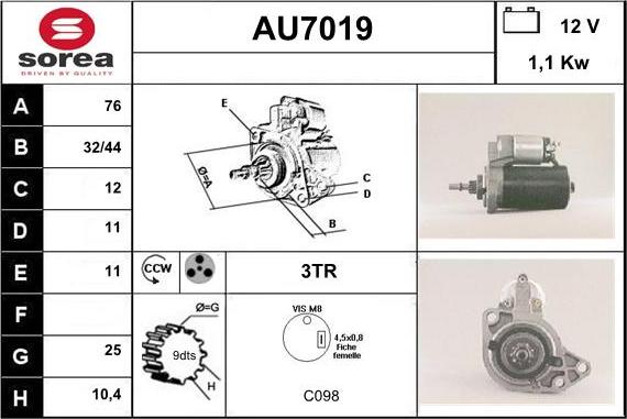 Sera AU7019 - Başlanğıc furqanavto.az