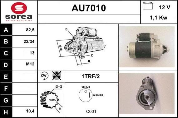 Sera AU7010 - Başlanğıc furqanavto.az