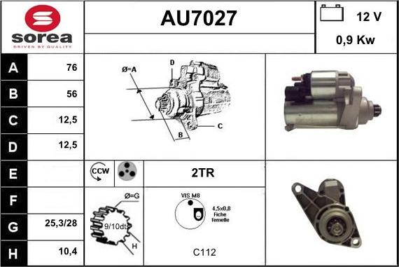 Sera AU7027 - Başlanğıc furqanavto.az