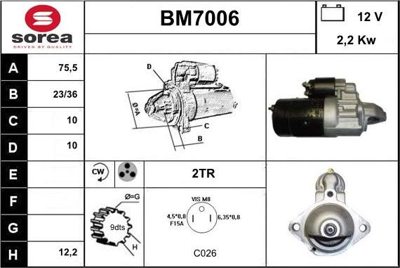 Sera BM7006 - Başlanğıc furqanavto.az