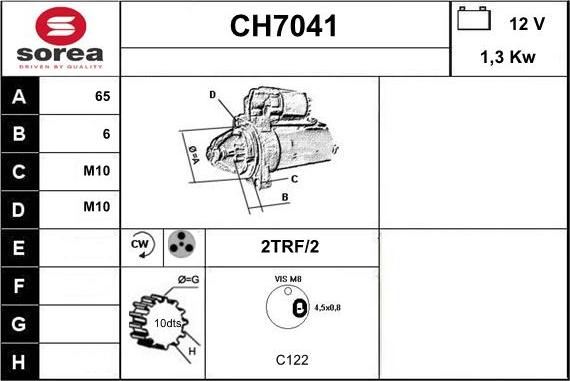 Sera CH7041 - Başlanğıc furqanavto.az