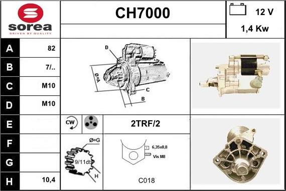 Sera CH7000 - Başlanğıc furqanavto.az