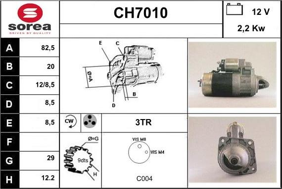 Sera CH7010 - Başlanğıc furqanavto.az