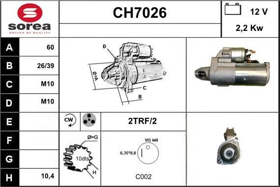 Sera CH7026 - Başlanğıc furqanavto.az