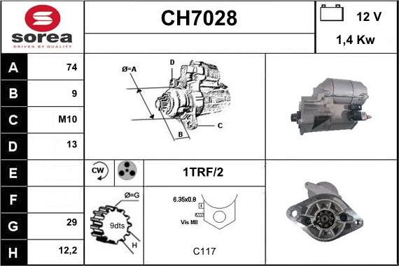 Sera CH7028 - Başlanğıc furqanavto.az