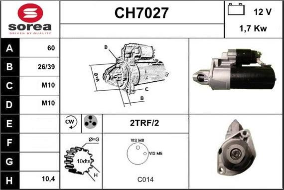 Sera CH7027 - Başlanğıc furqanavto.az