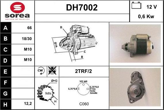 Sera DH7002 - Başlanğıc furqanavto.az