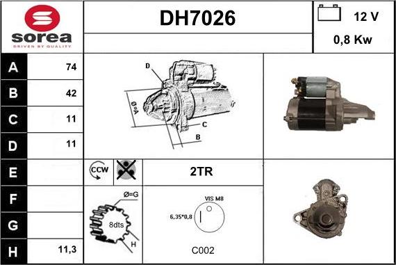 Sera DH7026 - Başlanğıc furqanavto.az