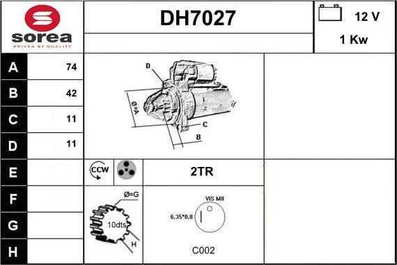 Sera DH7027 - Başlanğıc furqanavto.az