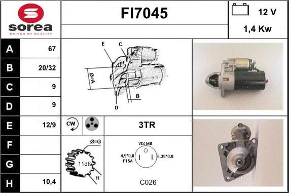 Sera FI7045 - Başlanğıc furqanavto.az