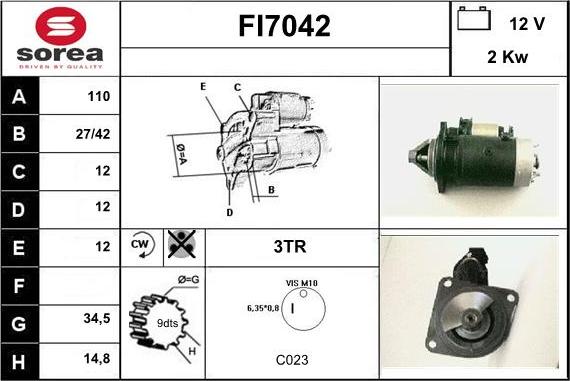 Sera FI7042 - Başlanğıc furqanavto.az