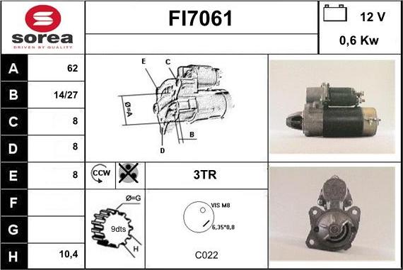 Sera FI7061 - Başlanğıc furqanavto.az