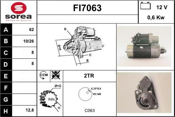 Sera FI7063 - Başlanğıc furqanavto.az