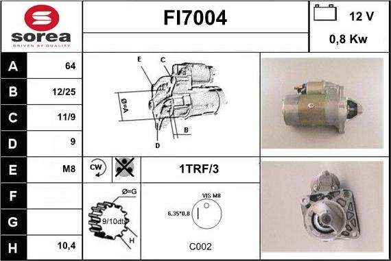 Sera FI7004 - Başlanğıc furqanavto.az