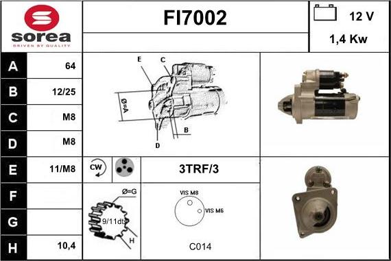 Sera FI7002 - Başlanğıc furqanavto.az