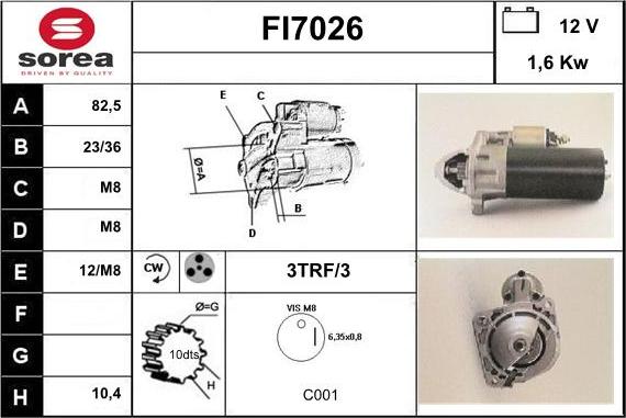 Sera FI7026 - Başlanğıc furqanavto.az