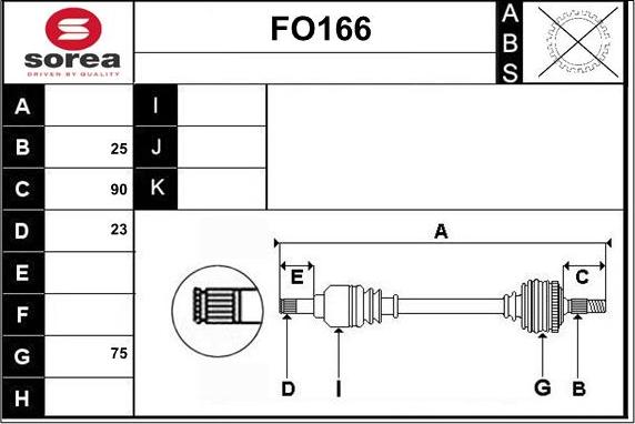 Sera FO166 - Sürücü mili furqanavto.az