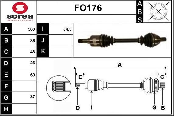 Sera FO176 - Sürücü mili furqanavto.az