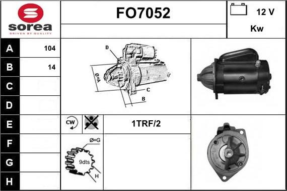 Sera FO7052 - Başlanğıc furqanavto.az