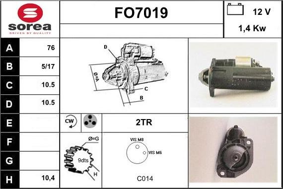 Sera FO7019 - Başlanğıc furqanavto.az