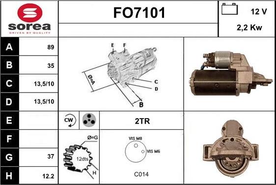 Sera FO7101 - Başlanğıc furqanavto.az