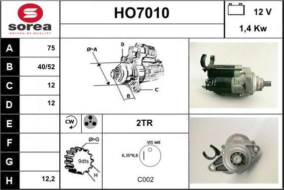 Sera HO7010 - Başlanğıc furqanavto.az