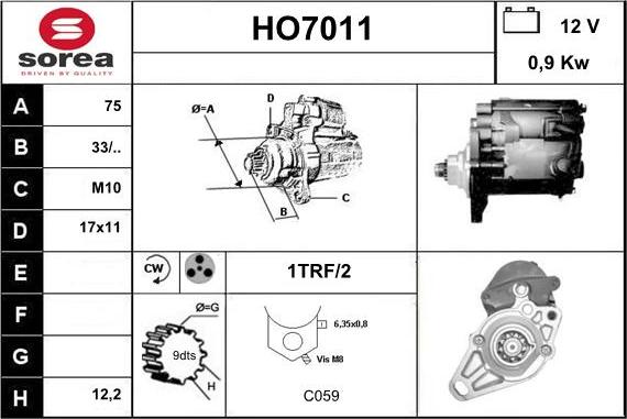 Sera HO7011 - Başlanğıc furqanavto.az