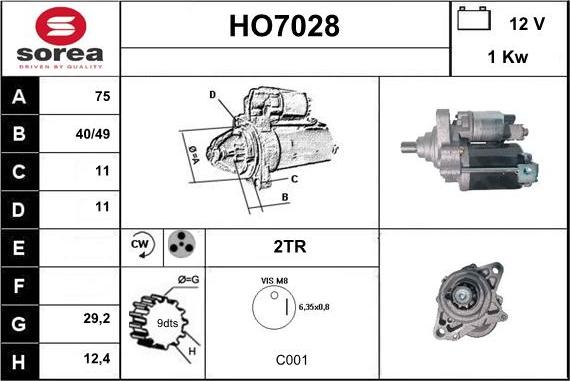 Sera HO7028 - Başlanğıc furqanavto.az