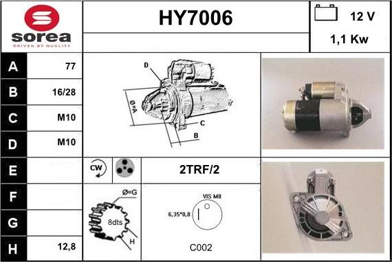 Sera HY7006 - Başlanğıc furqanavto.az