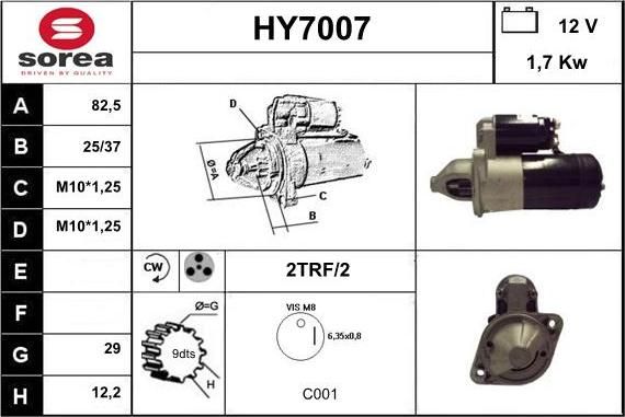 Sera HY7007 - Başlanğıc furqanavto.az