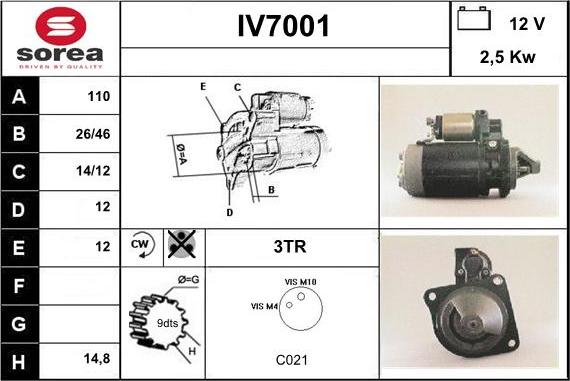 Sera IV7001 - Başlanğıc furqanavto.az