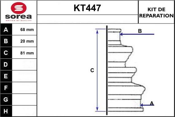 Sera KT447 - Körük, sürücü val furqanavto.az