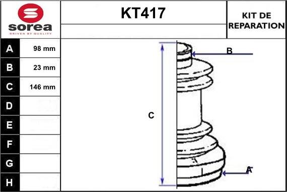 Sera KT417 - Körük, sürücü val furqanavto.az