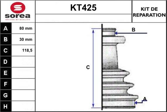 Sera KT425 - Körük, sürücü val furqanavto.az