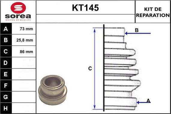 Sera KT145 - Körük, sürücü val furqanavto.az