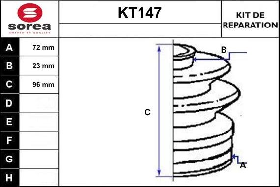 Sera KT147 - Körük, sürücü val furqanavto.az