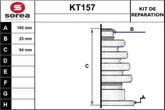 Sera KT157 - Körük, sürücü val furqanavto.az