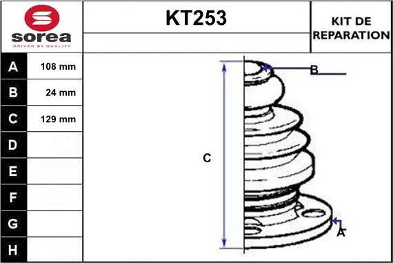 Sera KT253 - Körük, sürücü val furqanavto.az