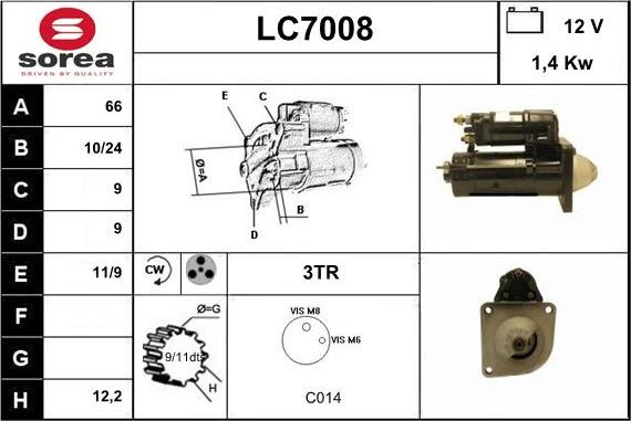 Sera LC7008 - Başlanğıc furqanavto.az