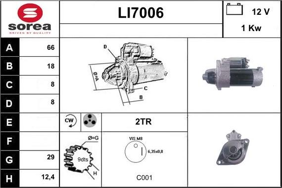 Sera LI7006 - Başlanğıc furqanavto.az