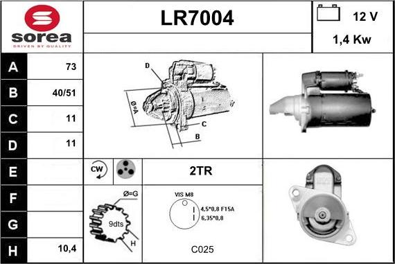 Sera LR7004 - Başlanğıc furqanavto.az