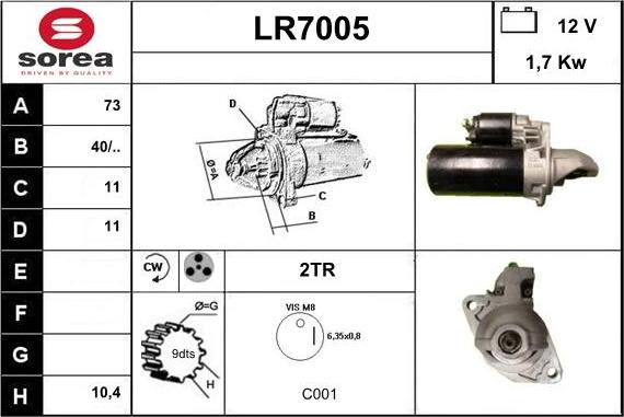 Sera LR7005 - Başlanğıc furqanavto.az
