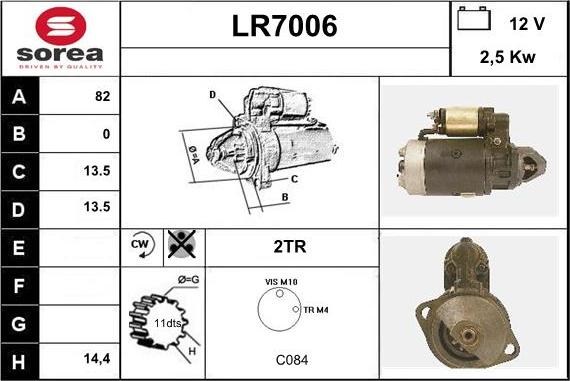 Sera LR7006 - Başlanğıc furqanavto.az